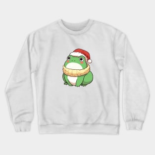 Cute Christmas Frog Crewneck Sweatshirt